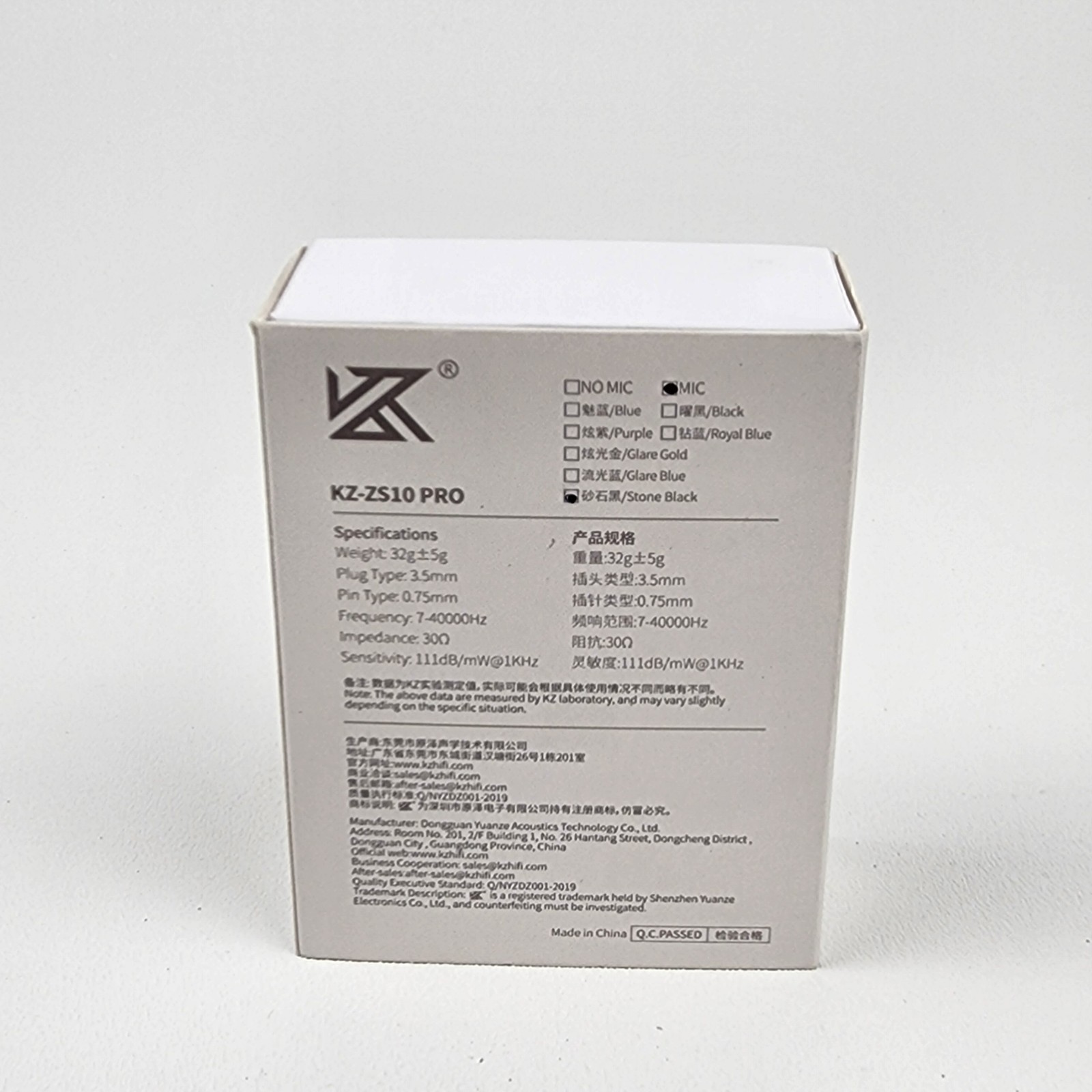 KZ ZS10 Pro 5 Driver IEM Earbuds Linsoul HiFi Gaming w Mic Detachable