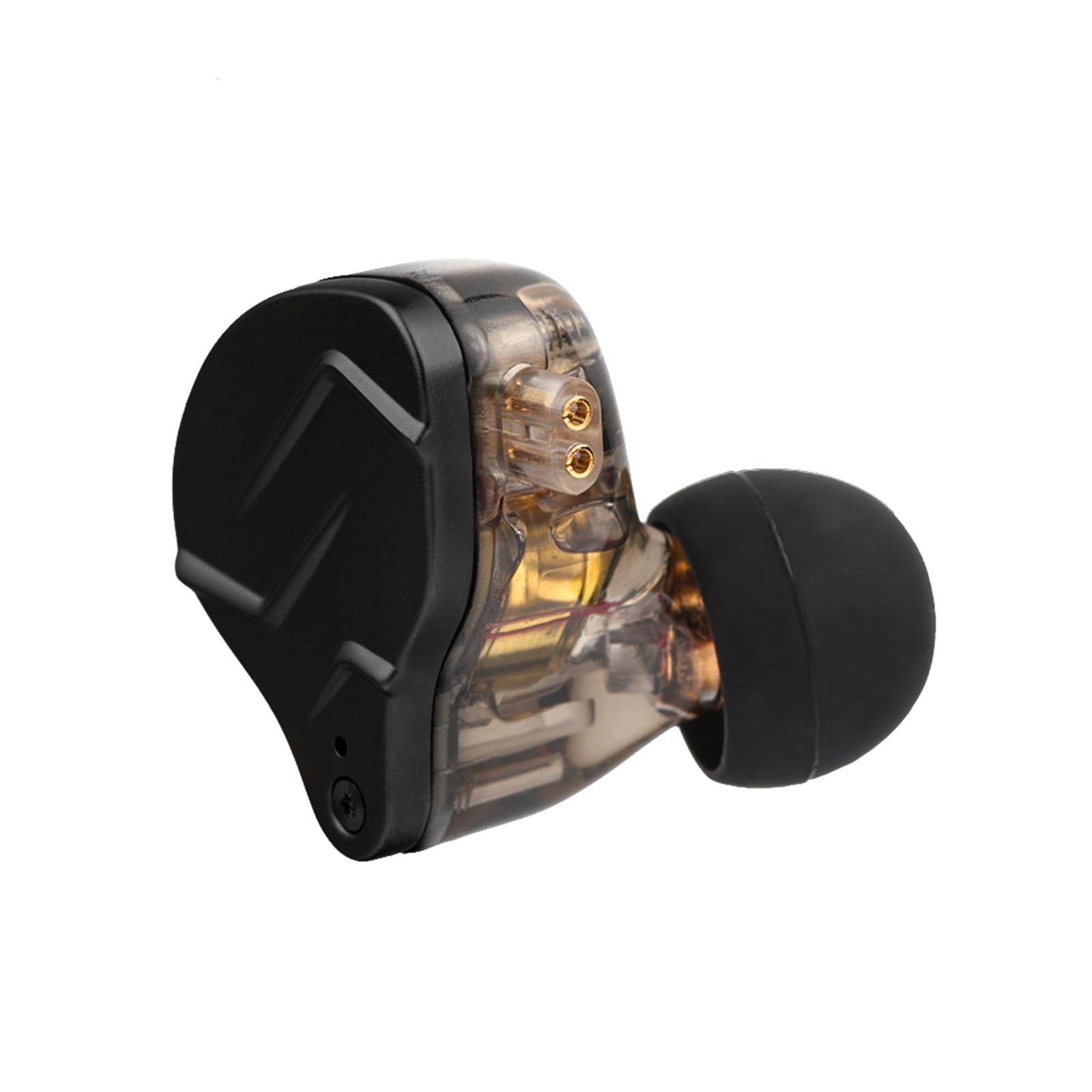 Dual Driver HiFi In-Ear Monitors, Hybrid Metal Earphones, Detachable Cable, Zinc