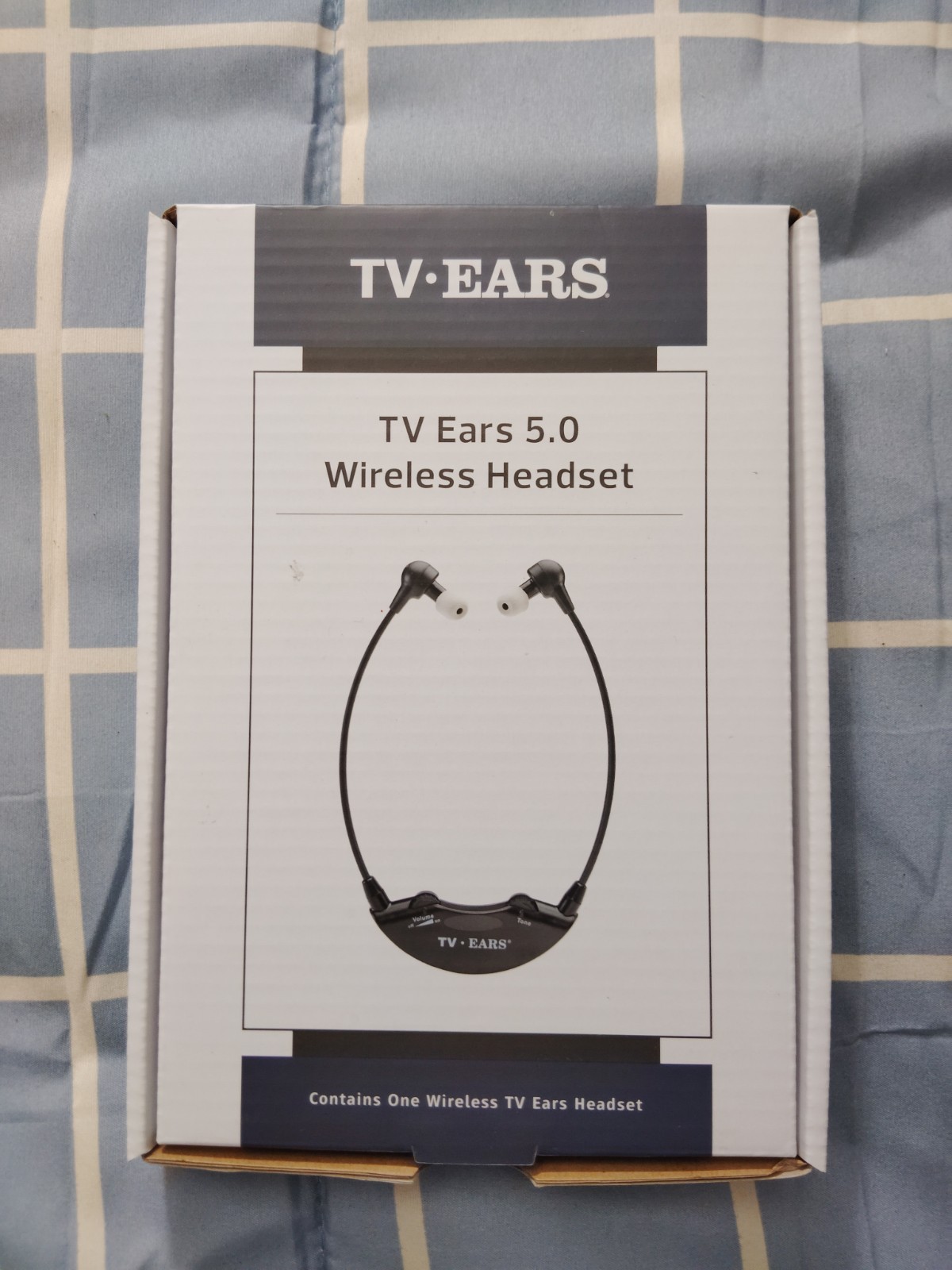 COMPLETE SET TV Ears 5.0 Wireless Speaker, 2 Headsets for People w Hearing Loss