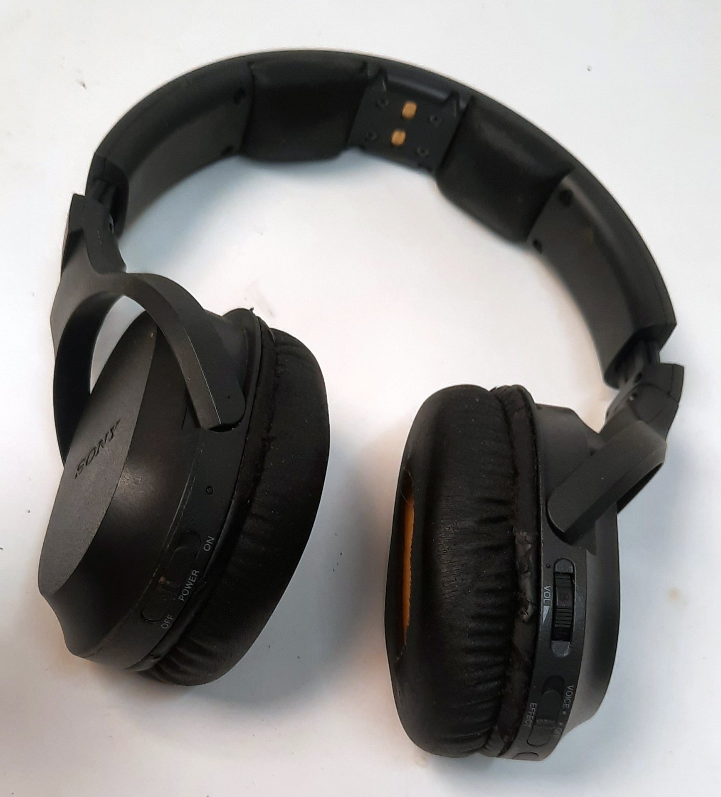New Sony MDR-RF995RK Wireless Stereo Headset Black Open Box
