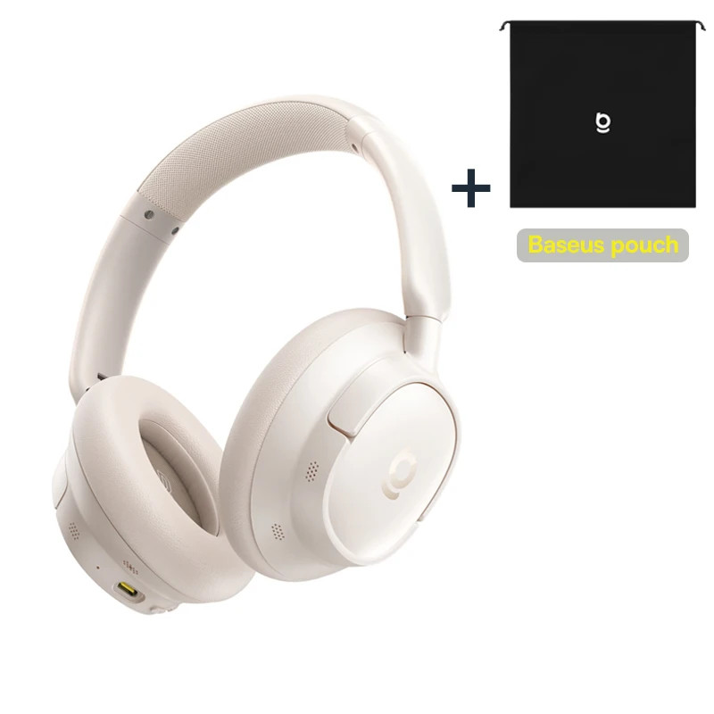 Baseus EH10 NC Wireless Headphones 45dB ANC Bluetooth 6.0 Hi-Res LDAC 80Hr