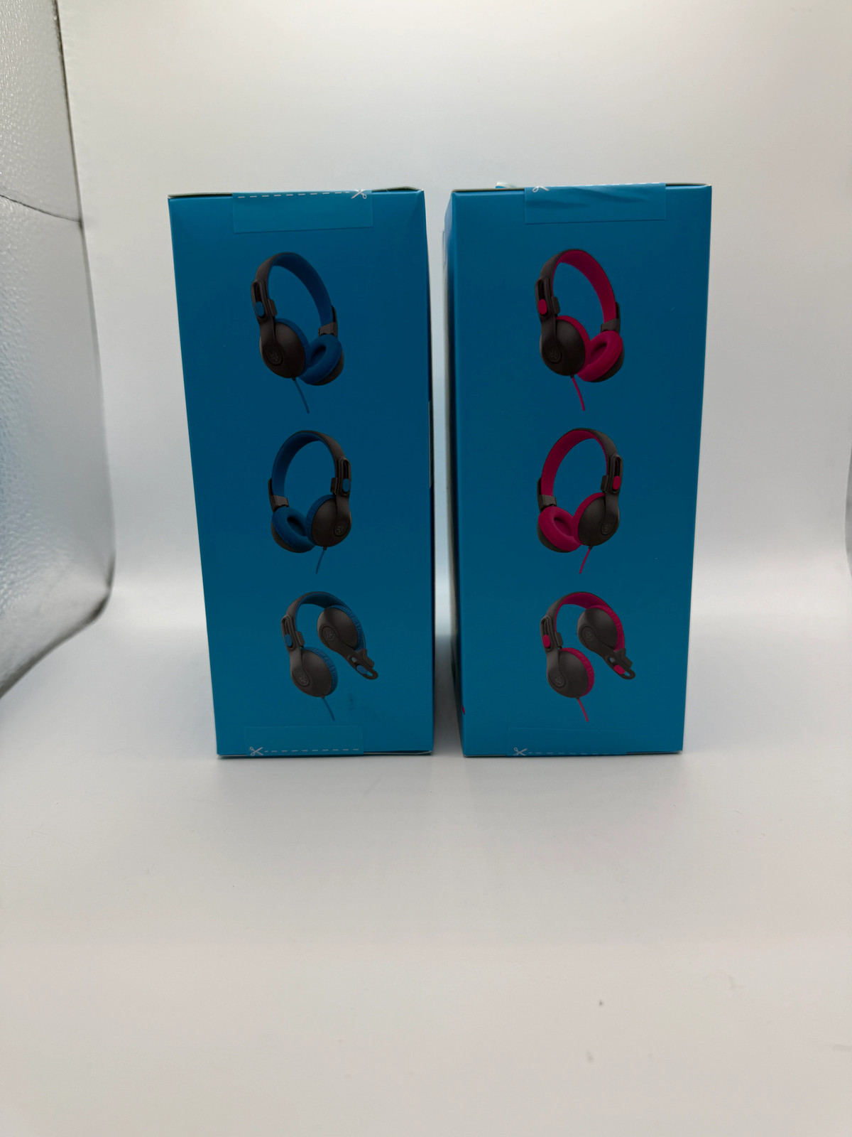 JLab JBuddies Studio2 On-Ear Wired Folding Kids Headphones – Blue