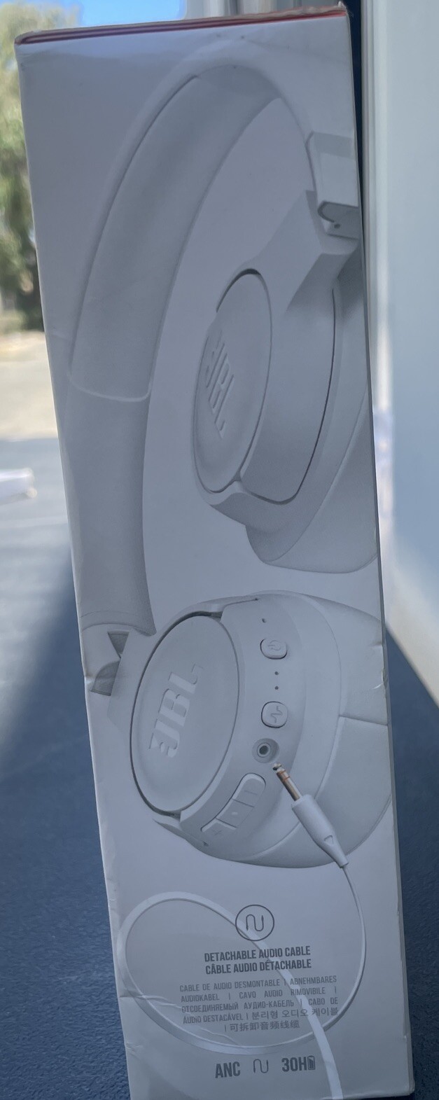 JBL TUNE 750BTNC Bluetooth Headphones – White
