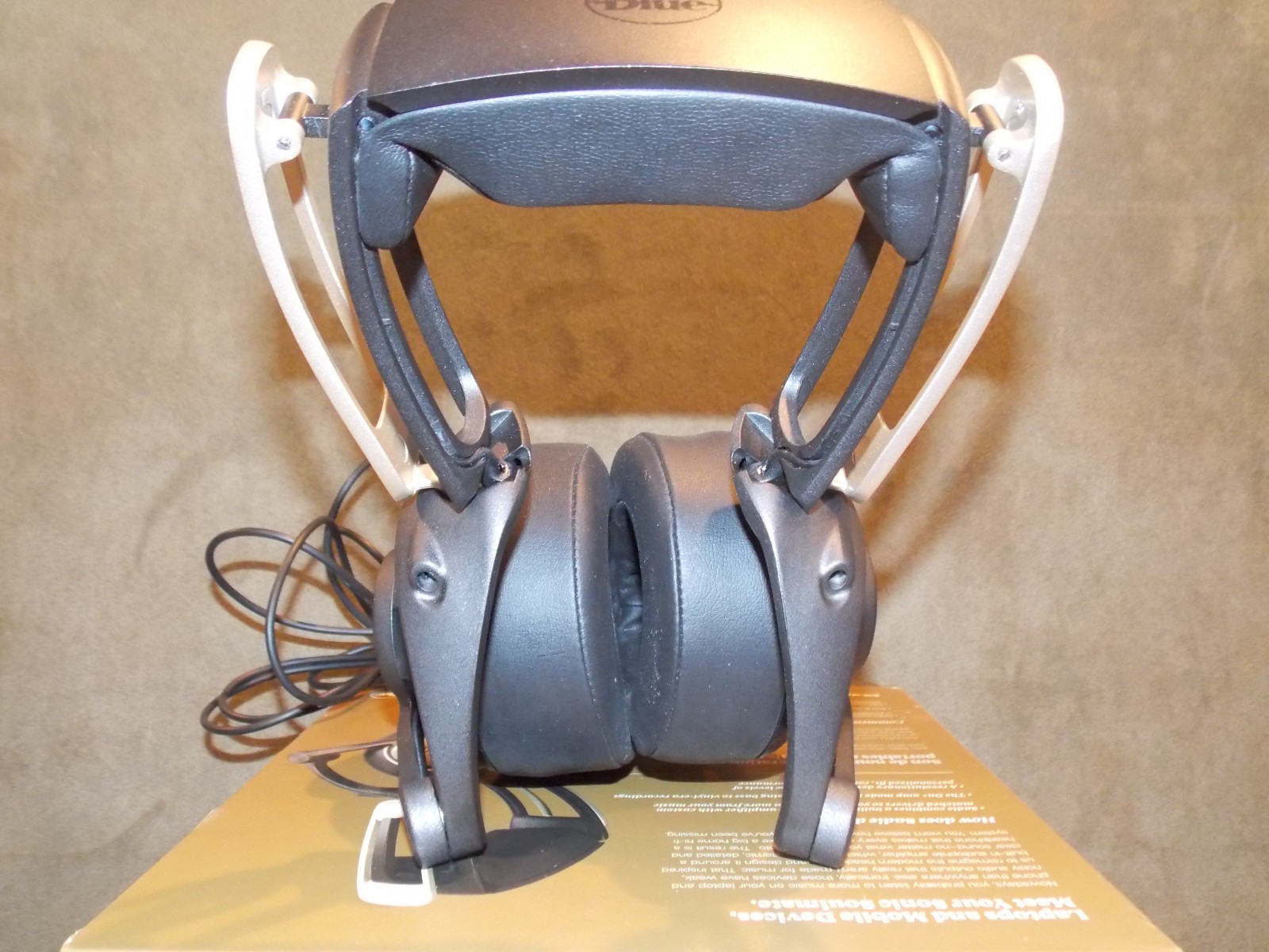 blue sadie headphones (Mint condition)