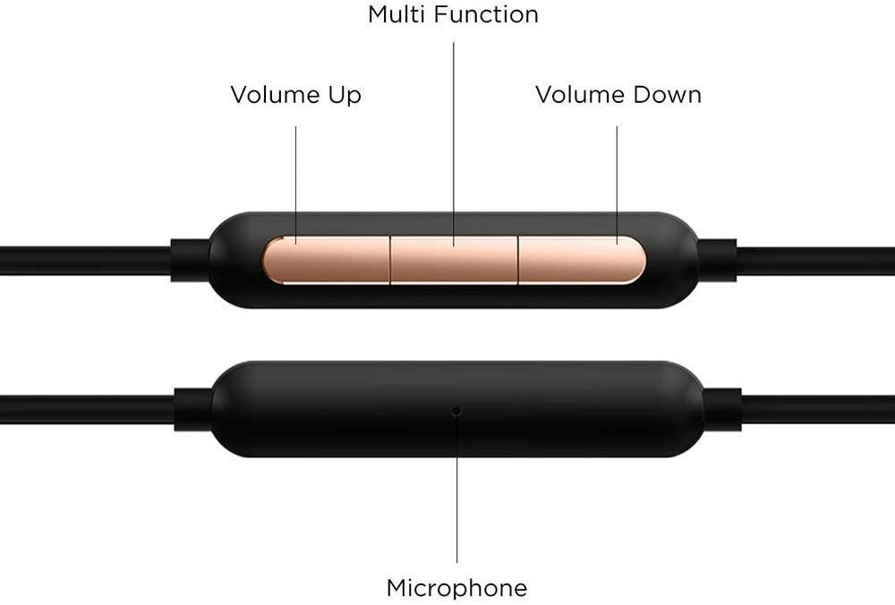 1MORE Hi-Res In-Ear Triple Driver Earphones Headphones Gold/Black (Cable Incl)