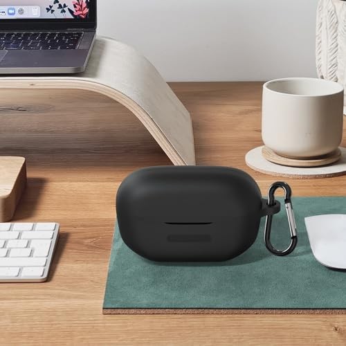 Silicone Case Cover Compatible with JBL Endurance Race True Wireless Black