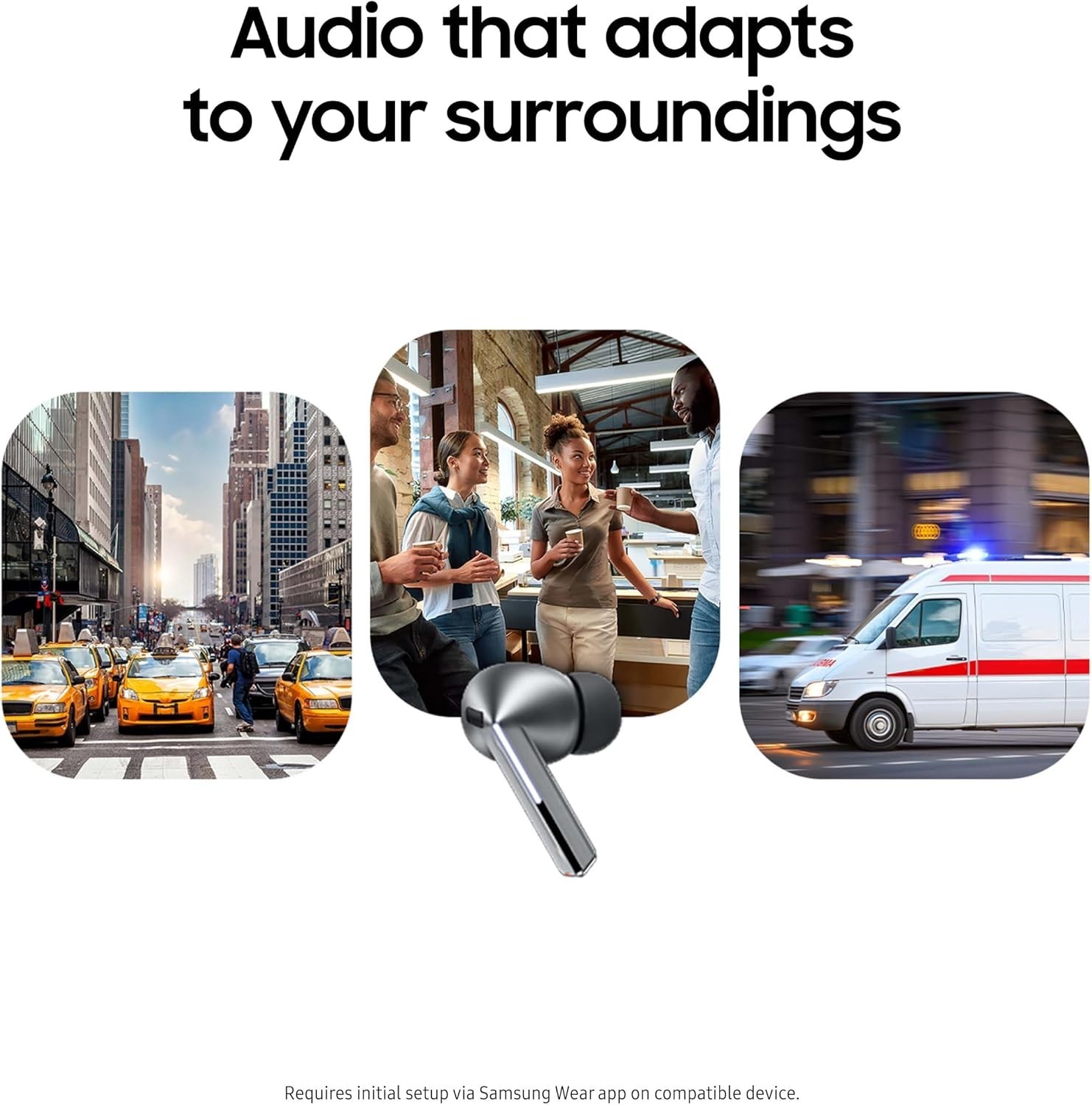 Samsung R3furbished Galaxy Buds 3 Pro AI Earbuds with 3x Ear Hooks!