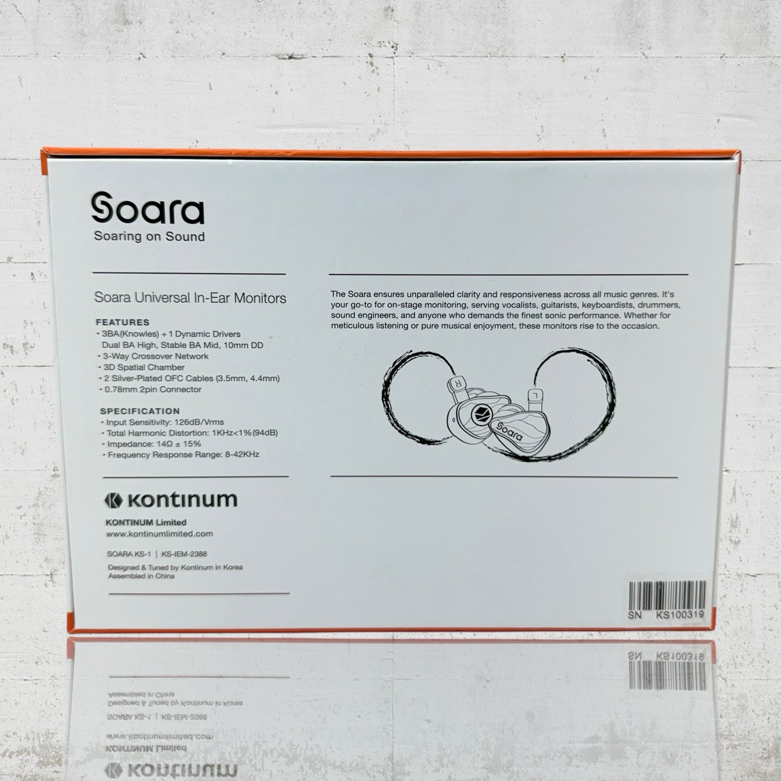 Soara IEM by Kontinum – Premium in-Ear Monitors For Audiophiles & Musicians