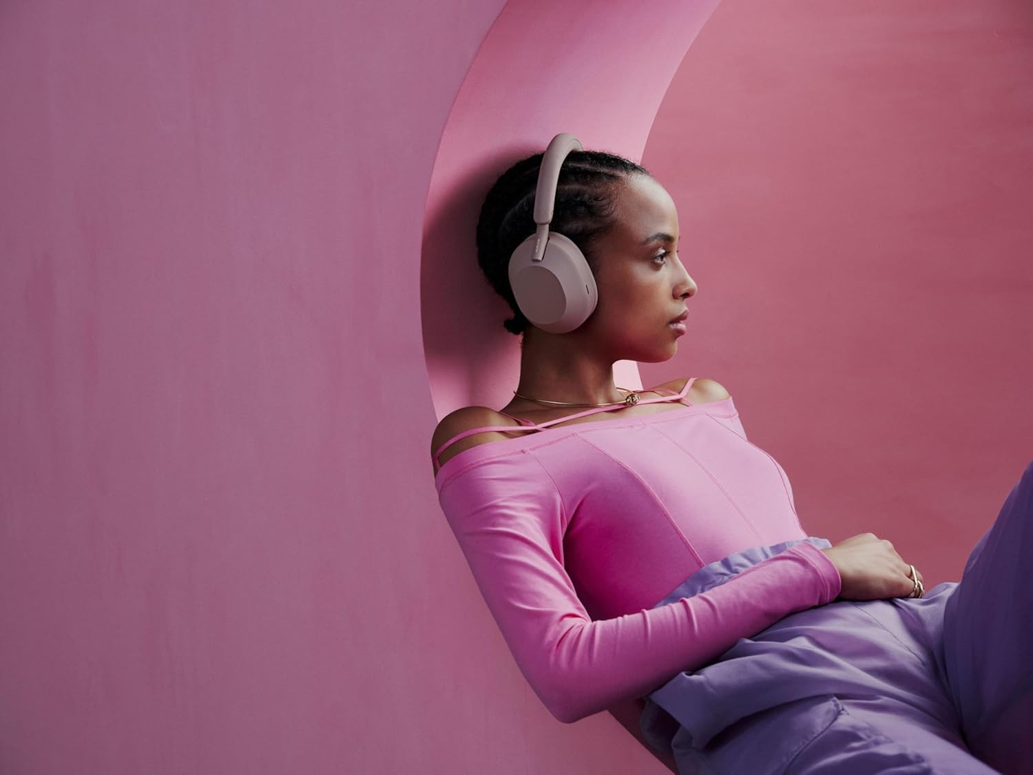 Sony WH-1000XM5 Premium Noise Canceling Wireless Headphones, Auto NC Optimizer,