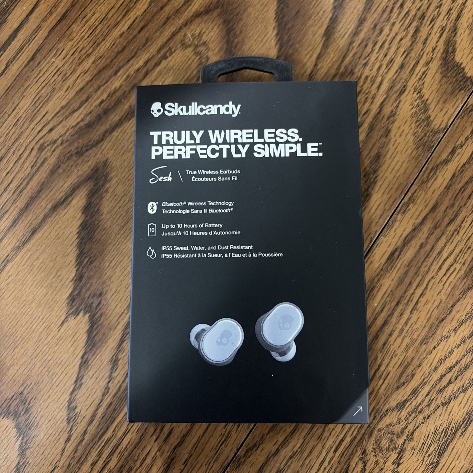 SKULLCANDY TRULY TRUE WIRELESS EARBUDS BLUETOOTH UP TO 10 HOURS OF BATTERY S2TDW