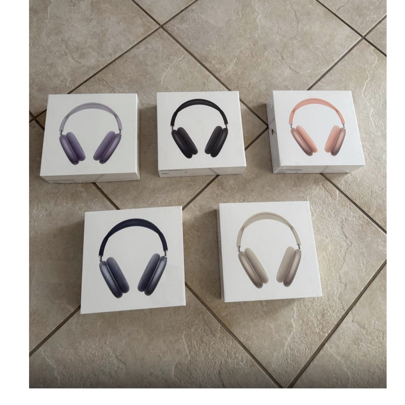 Apple AirPods Max Wireless Bluetooth Headphones – Purple, Black, Pink, Blue, Be…