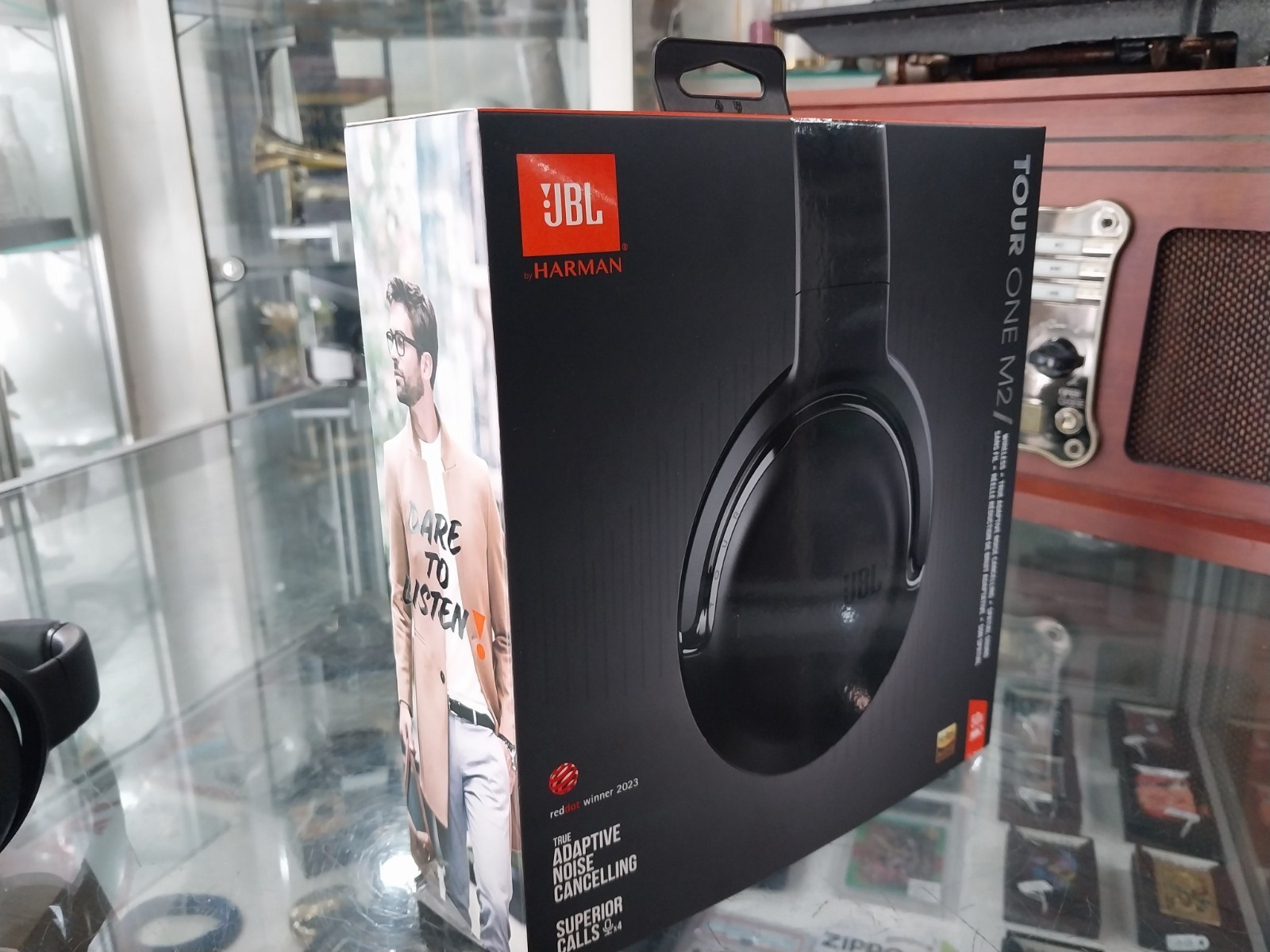 JBL Tour One M2 True Wireless Over-Ear Noise Cancelling Headphones Black IN BOX