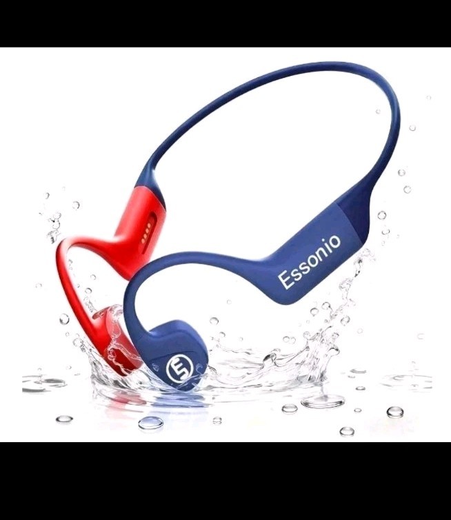 Essonio Bone Conduction Headphones IP68 Waterproof Swimming Headphones (New)