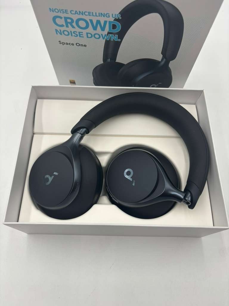 Anker Soundcore Space One Wireless Over-Ear Headphones Active Noise Cancelling