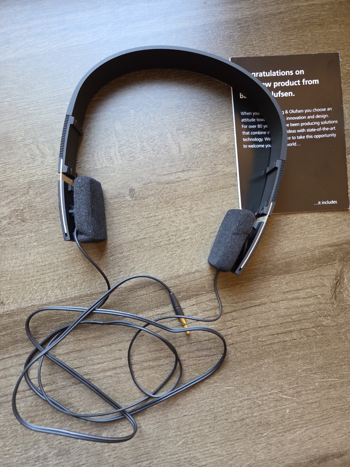 Bang Olufsen Form 2 Retro Headphones Iconic 1st Gen Design
