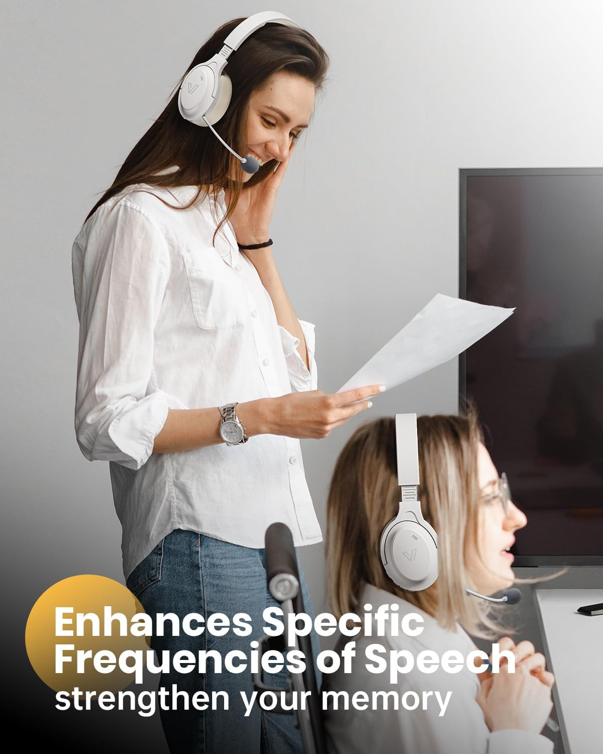 Auditory Feedback Wireless Headphones – Brain Training Bluetooth Headphones