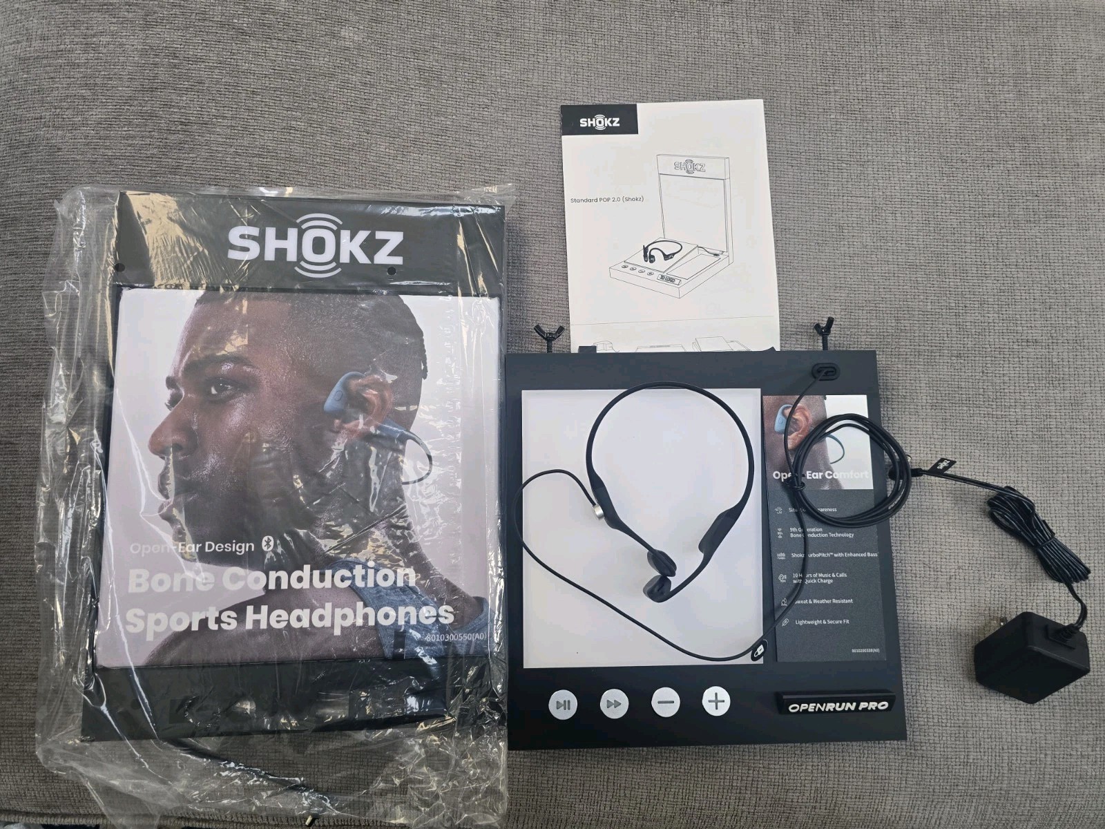 Shokz Countertop Display Unit – OpenRun Pro B-S810-BK-POP-SZ