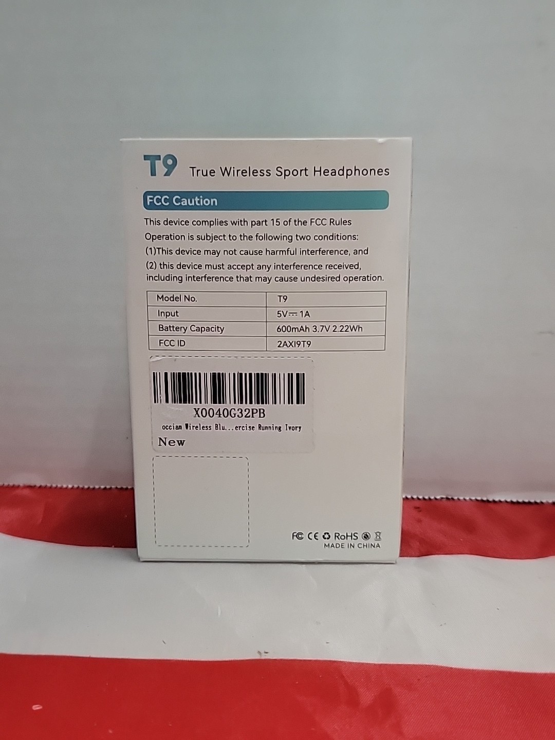 T19 Wireless Sports Headphones User Manual OCCIAM