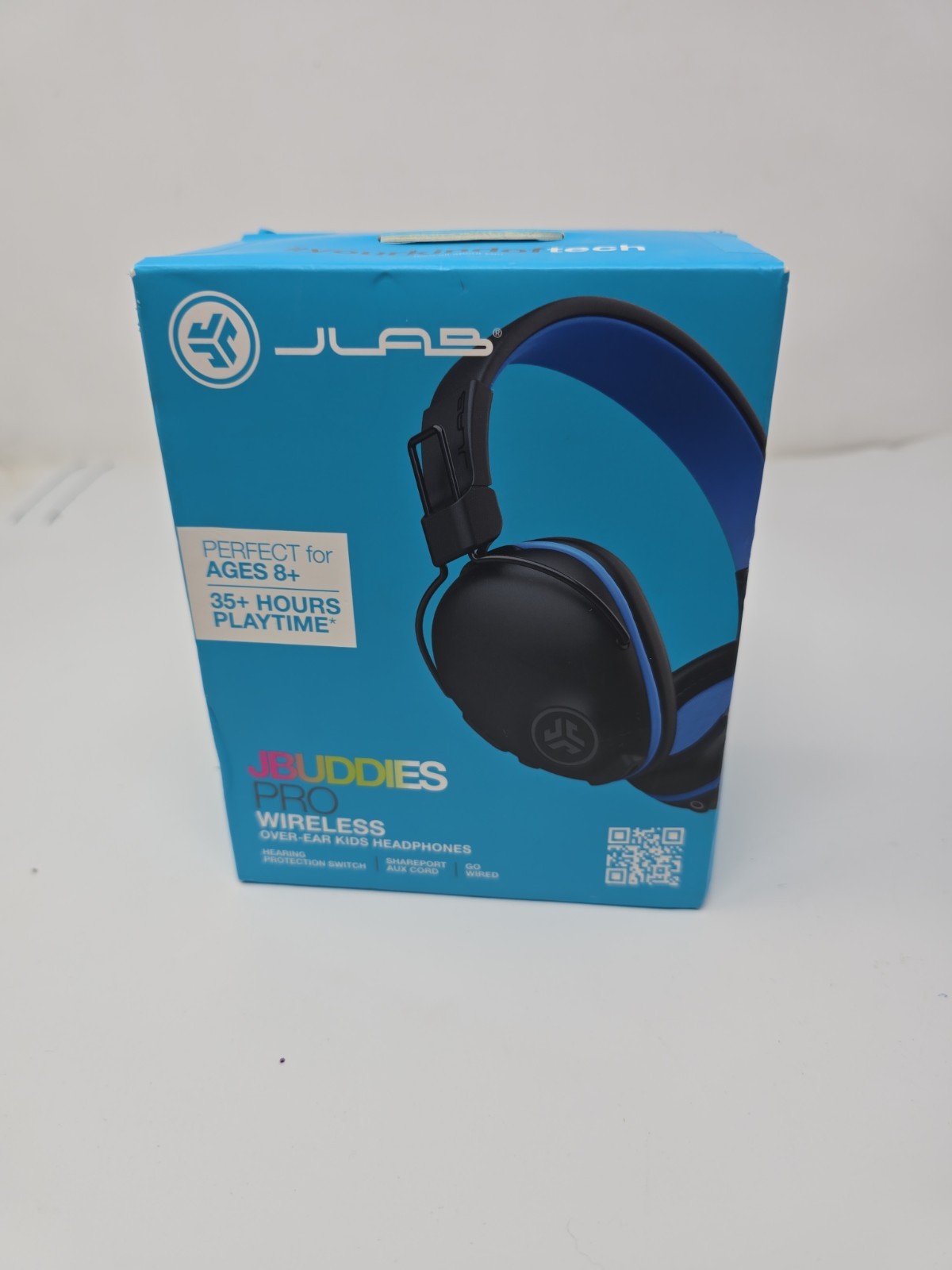 JLAB JBUDDIES PRO WIRELESS OVER-EAR KIDS HEADPHONES New