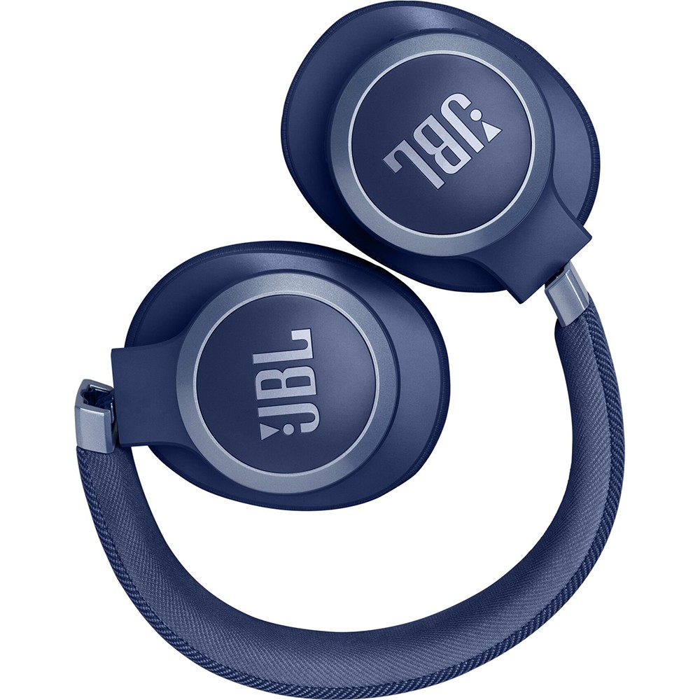 JBL Live 770NC – Wireless Over-Ear Headphones, Blue – Open Box