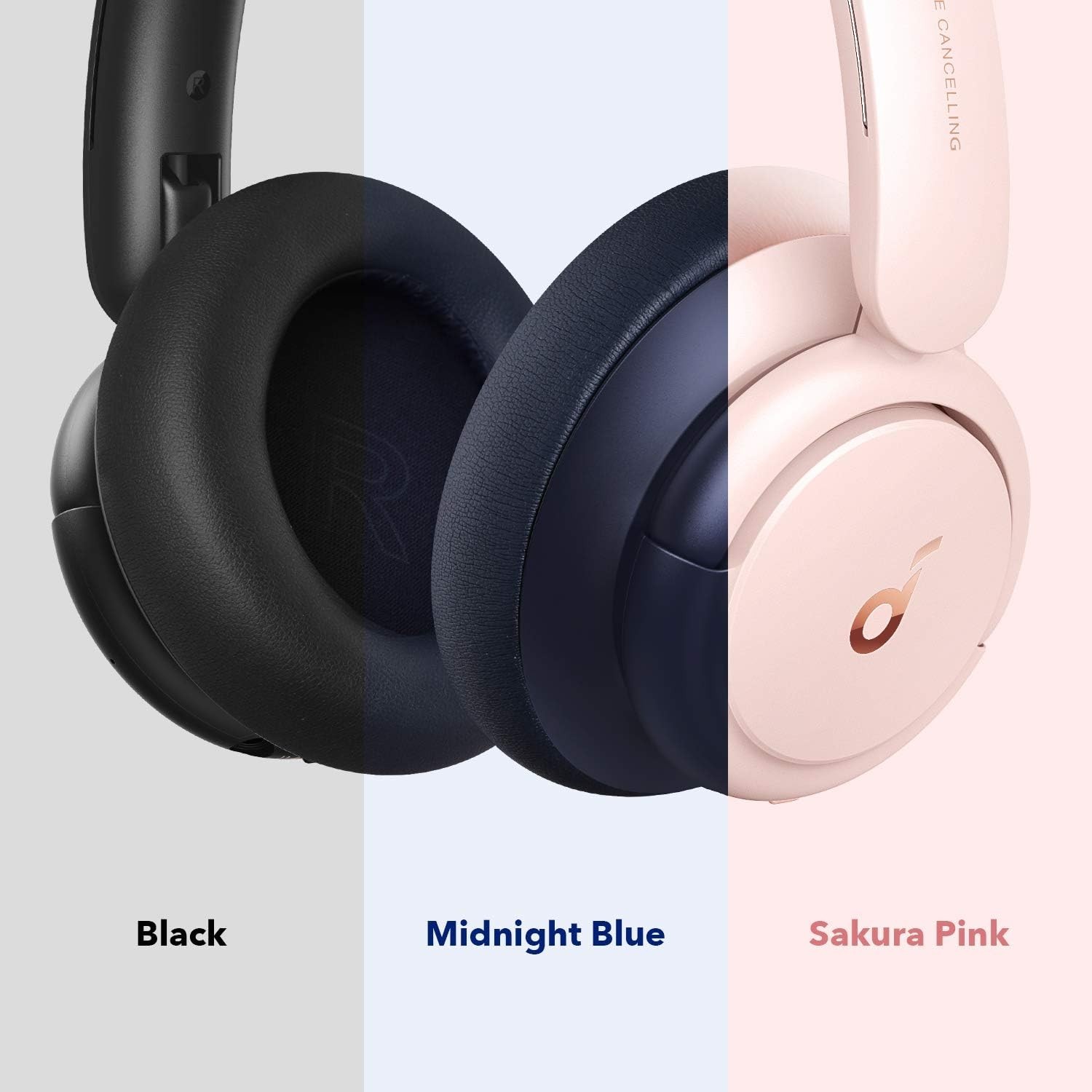 Ultra-Comfortable Life Q30 Headphones with 50H Playtime & Active Noise Control