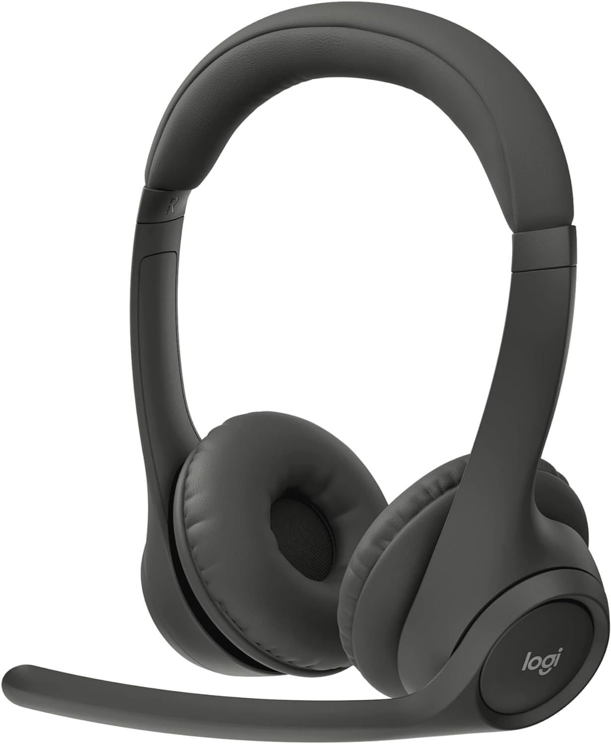 Logitech Zone 300 Wireless Bluetooth Noise-Canceling Headset Black