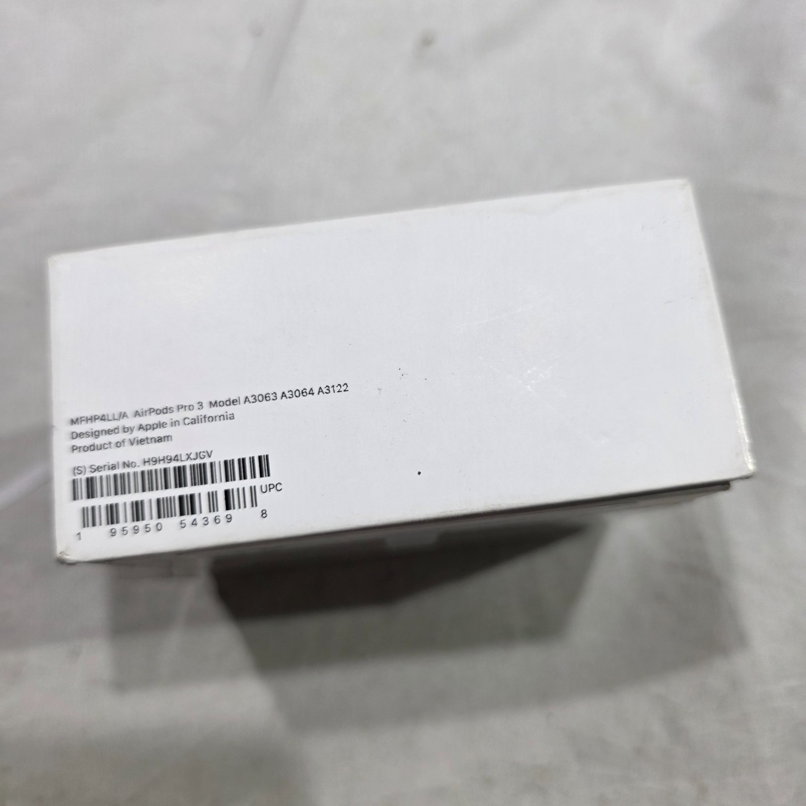 Apple AirPods Pro 3rd Generation Wireless In-Ear Headset – Warranty Oct 2026