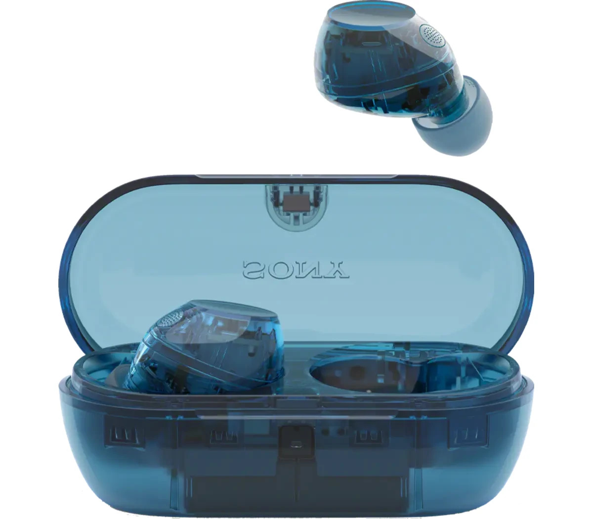 Genuine Sony WF-C710N/L Truly Wireless Noise-Canceling Earbuds Glass Blue
