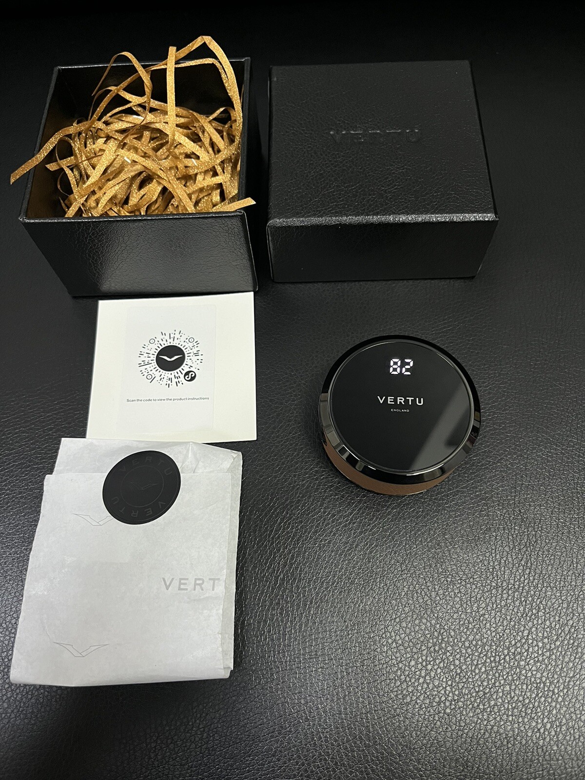 VERTU Calf Leather Bluetooth Earbuds