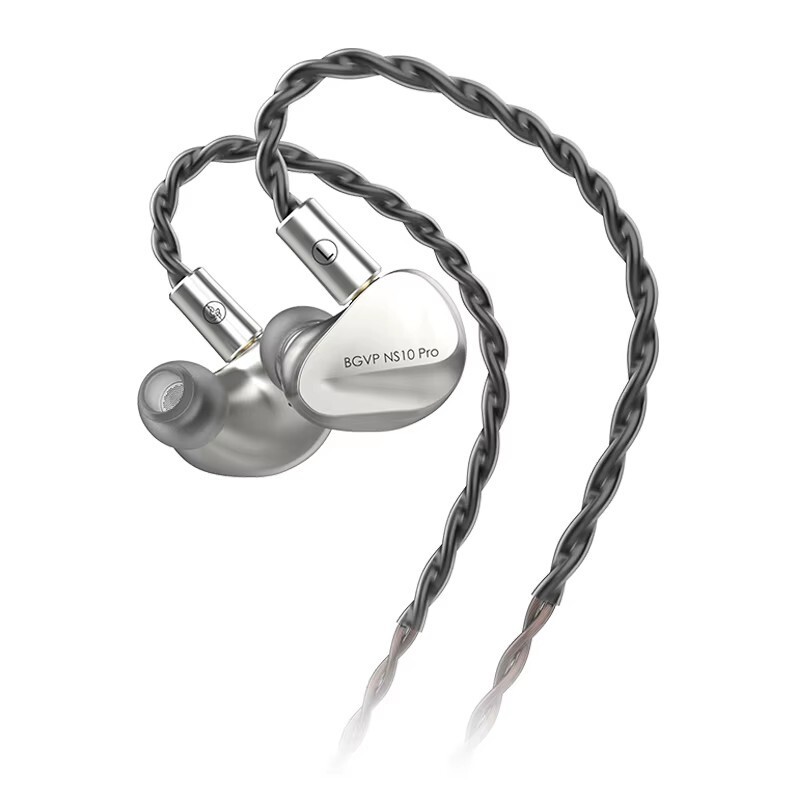 BGVP NS10 Pro 8BA+2DD Hybrid Drive Unit In Ear Wired Earbud HIFI Monitor Ear
