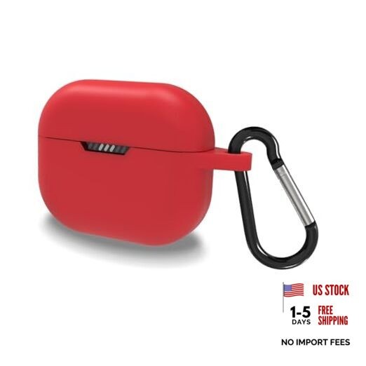 Silicone Case Cover Compatible with JBL Tune 130NC TWS True Wireless Earbuds,