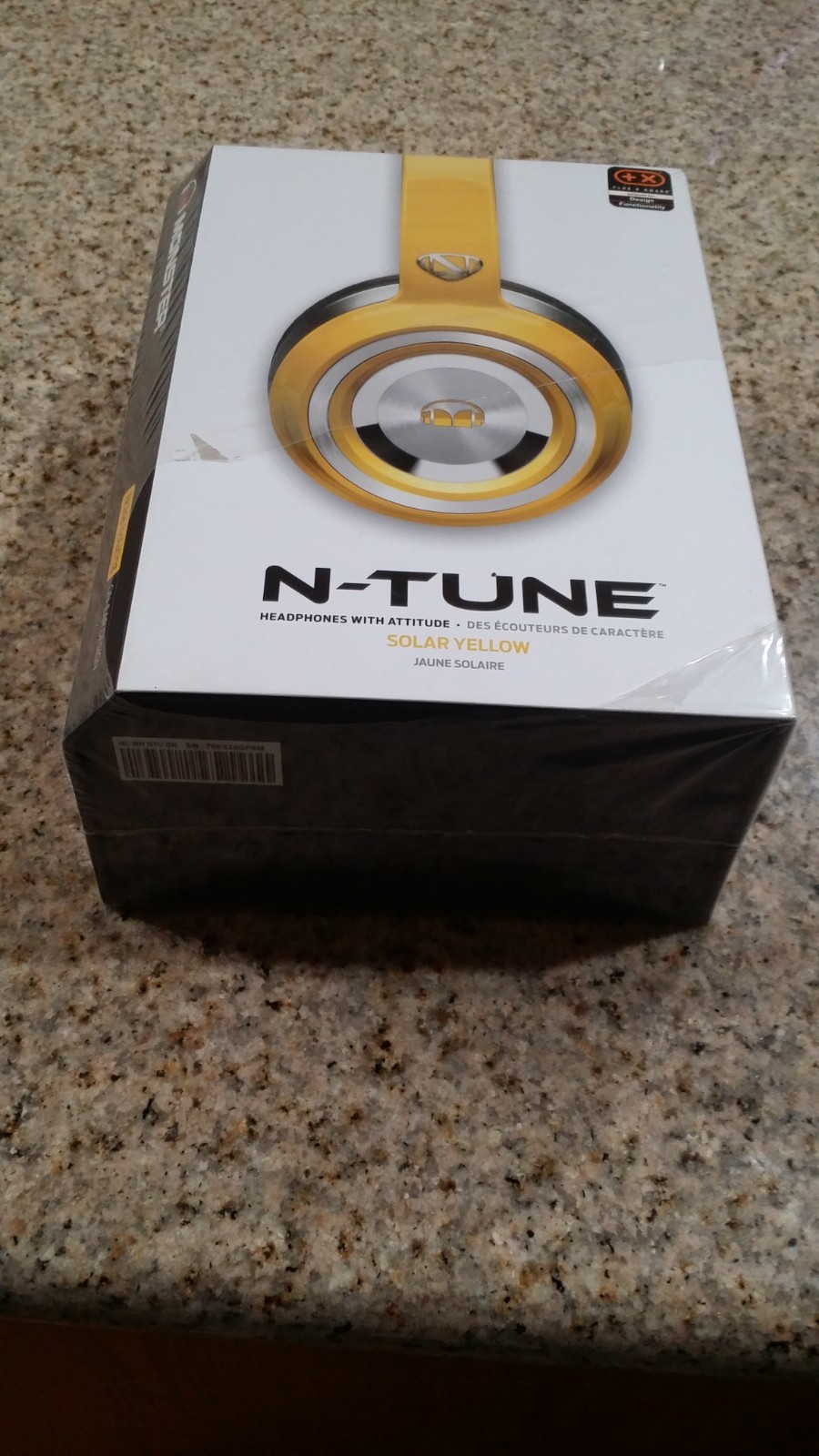 Monster N-TUNE Noise Isolating On-Ear Headphones w ControlTalk – Solar Yellow