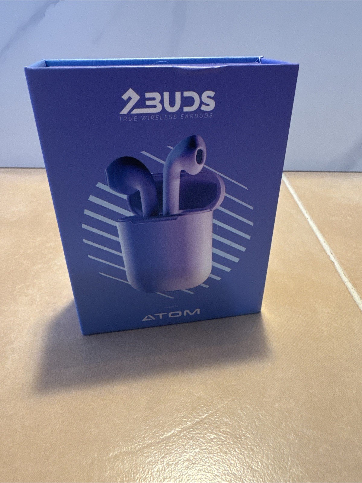 ATOM Earbuds – 30 Foot Range Voice Assistant Enabled Touch Activated New in Box