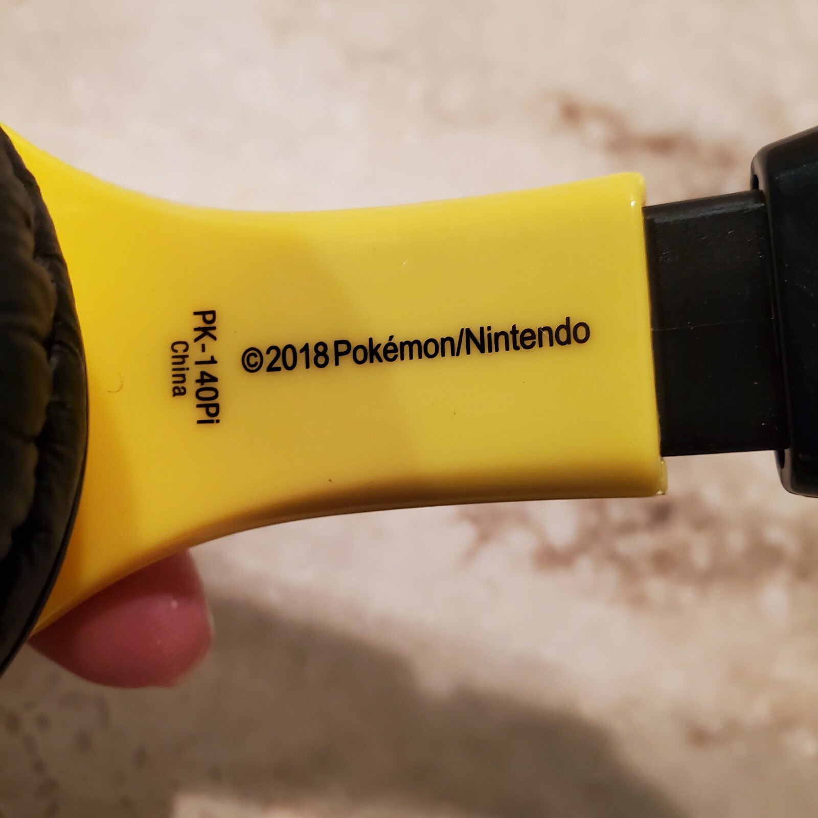 Pokemon Pikachu Yellow Kids Headphones
