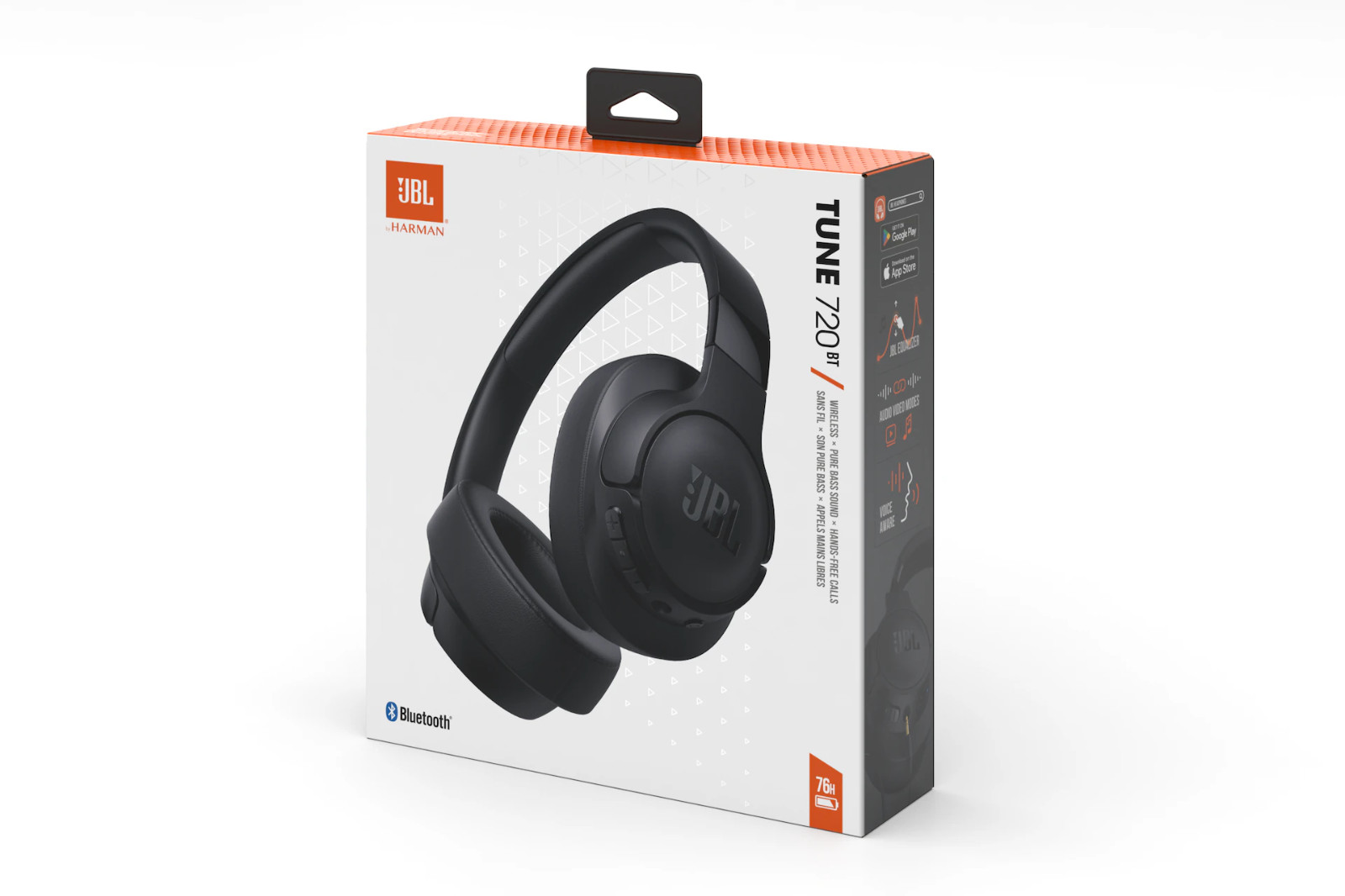 *NEW JBL Tune 720BT Bluetooth Headphones-Black