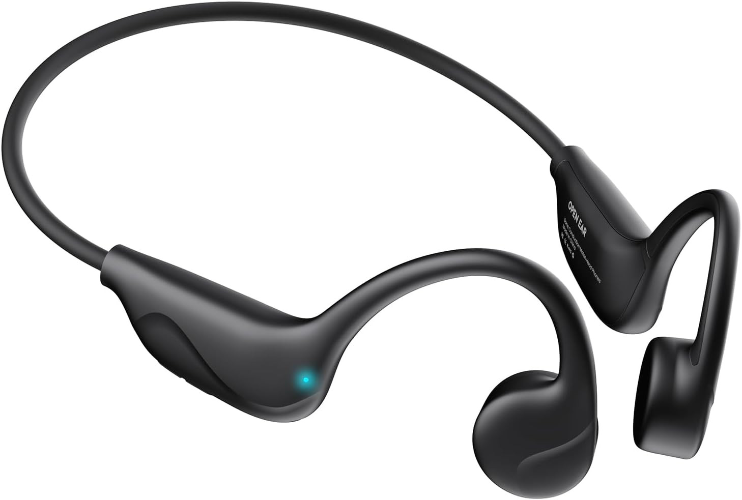 Bone Conduction Headphones,Bluetooth V6.0 Bone Conduction Earbuds with Mic,Open