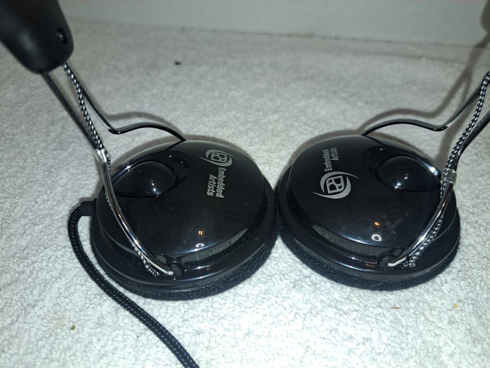 Embedded Artist Branded Over Ear Headphones & Mic Built In Working 2 Pack