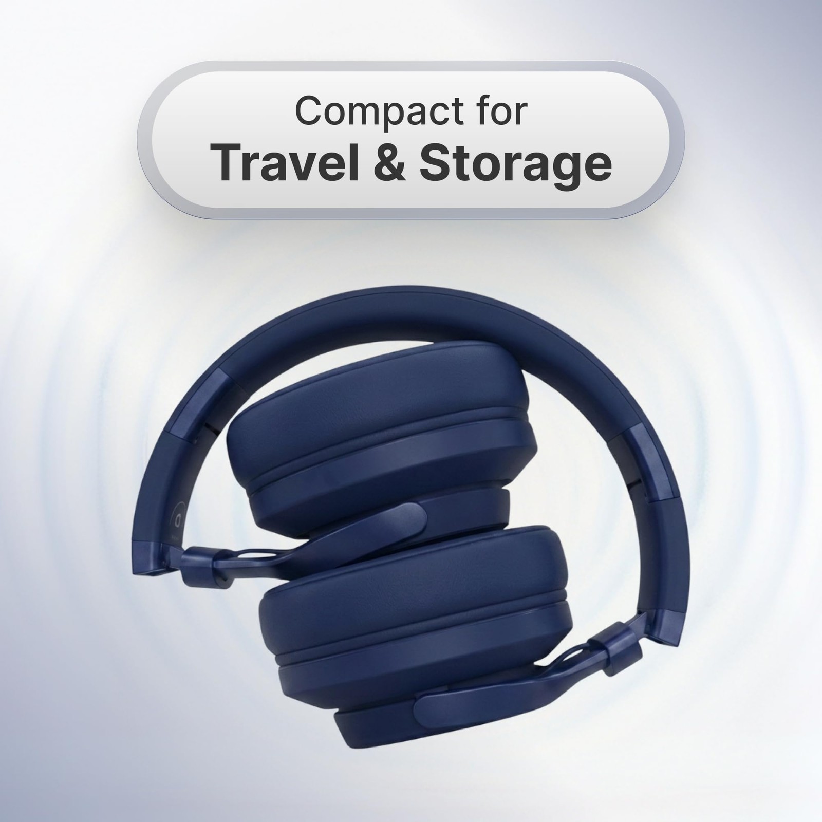 CL750 Wireless Headphones Over Ear, 40 Hours Playtime and 3 EQ Music Modes Bl…
