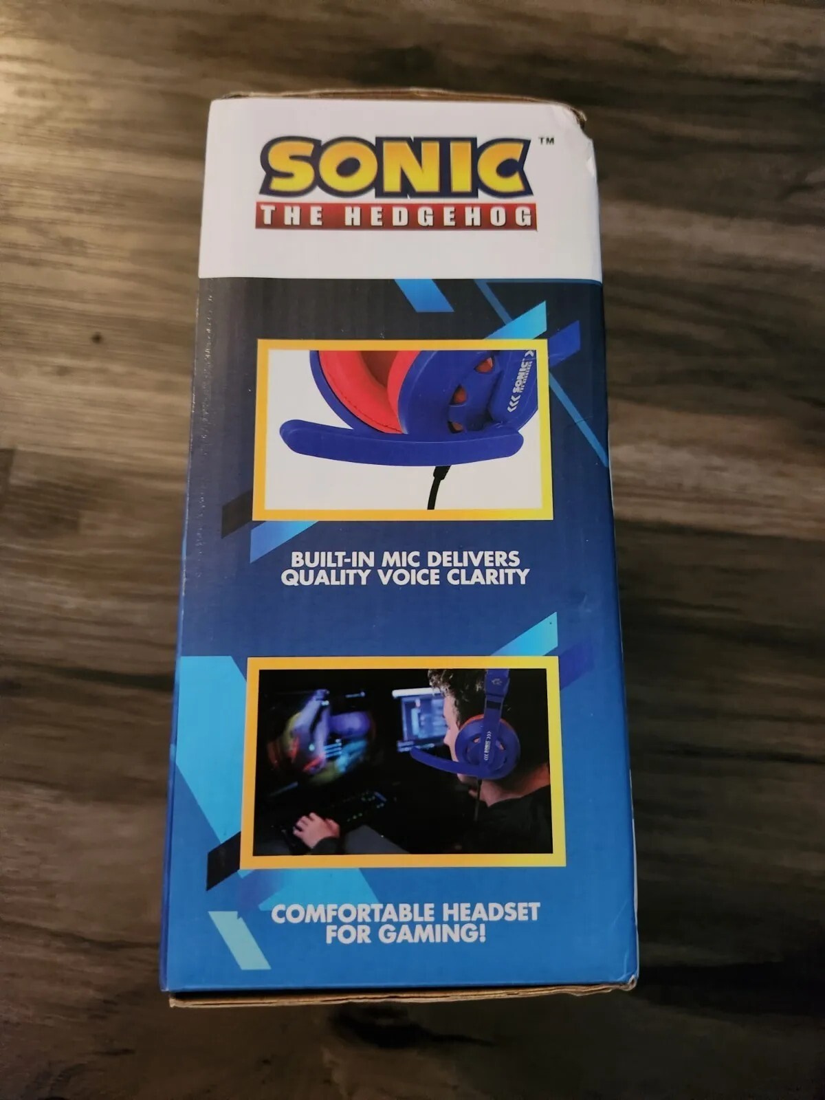 BRAND NEW! Sonic The Hedgehog Gaming Headset with Communication Mic