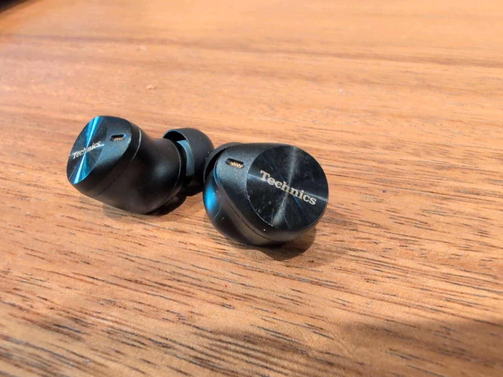 Technics EAH-AZ80 Hi-Fi Noise-Cancelling Wireless Earbuds Black Earbuds Only
