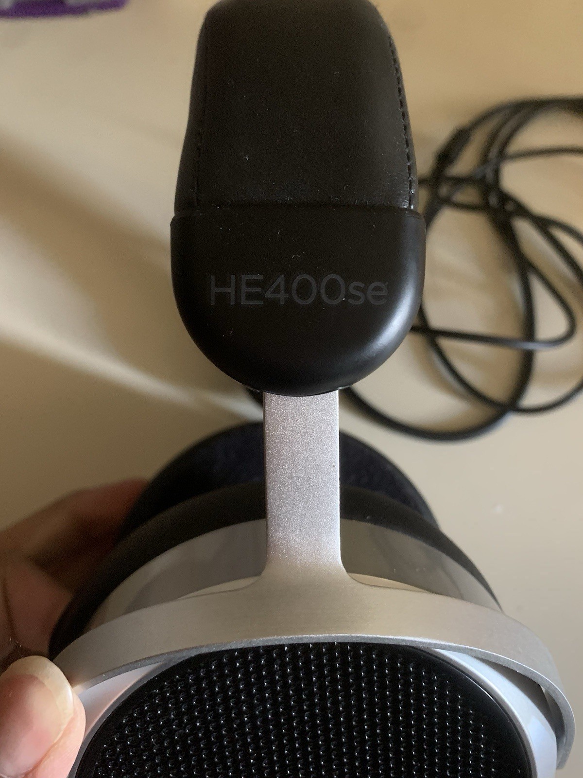 HIFIMAN HE400se Wired Over-Ear Headband Headphones 3.5mm Jack Black/Silver