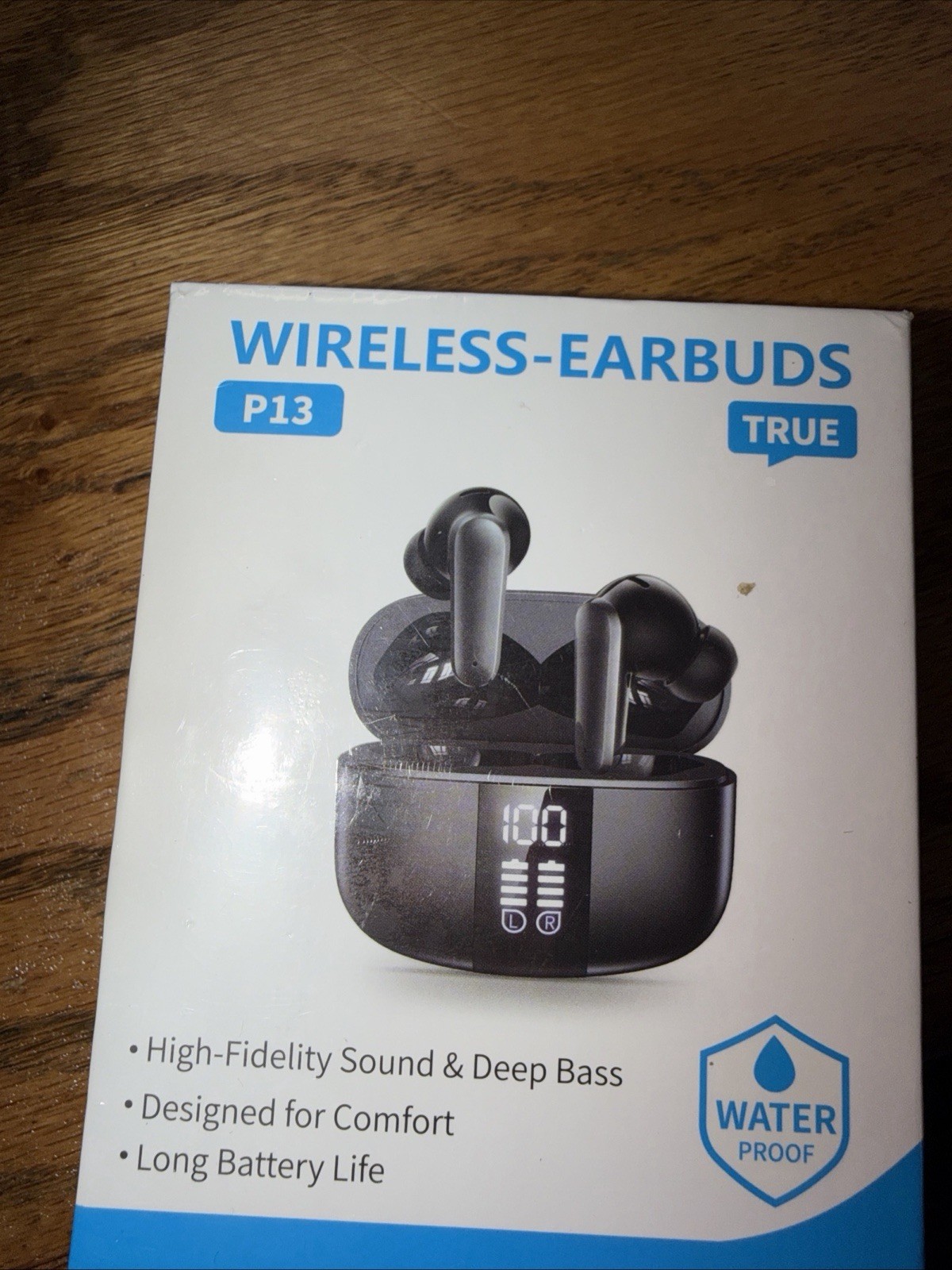 P13 True Wireless Ear Buds with Deep Bass & Enhanced Audio Clarity, Bluetooth