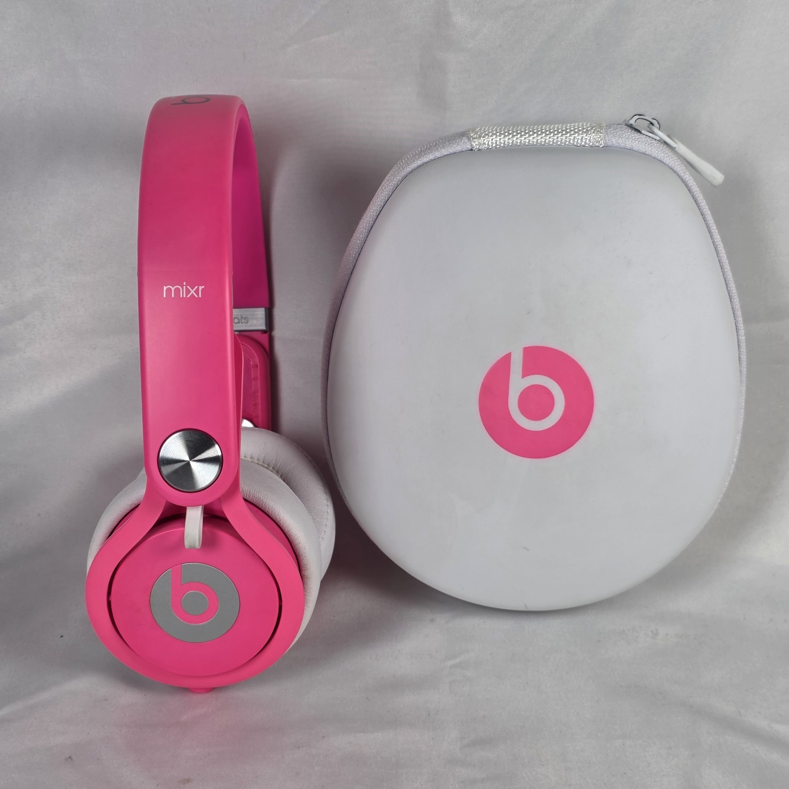 Beats by Dr. Dre MIXR Over the Head DJ Headphones – Hot Pink