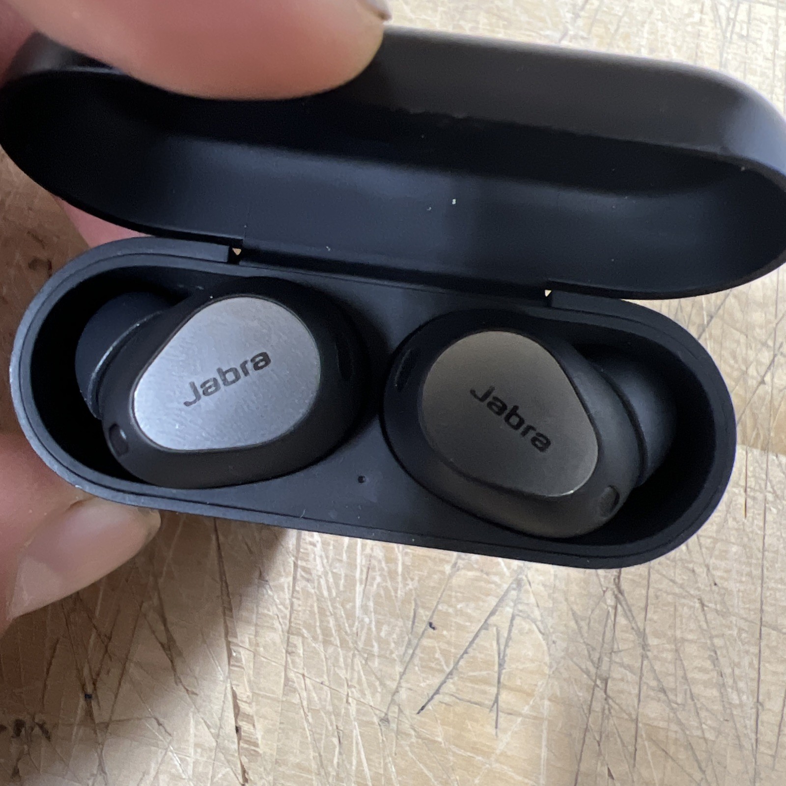 AS IS Jabra Elite 10 Gen 2 Noise Cancelling Wireless-Titanium Black NEED REPAIR
