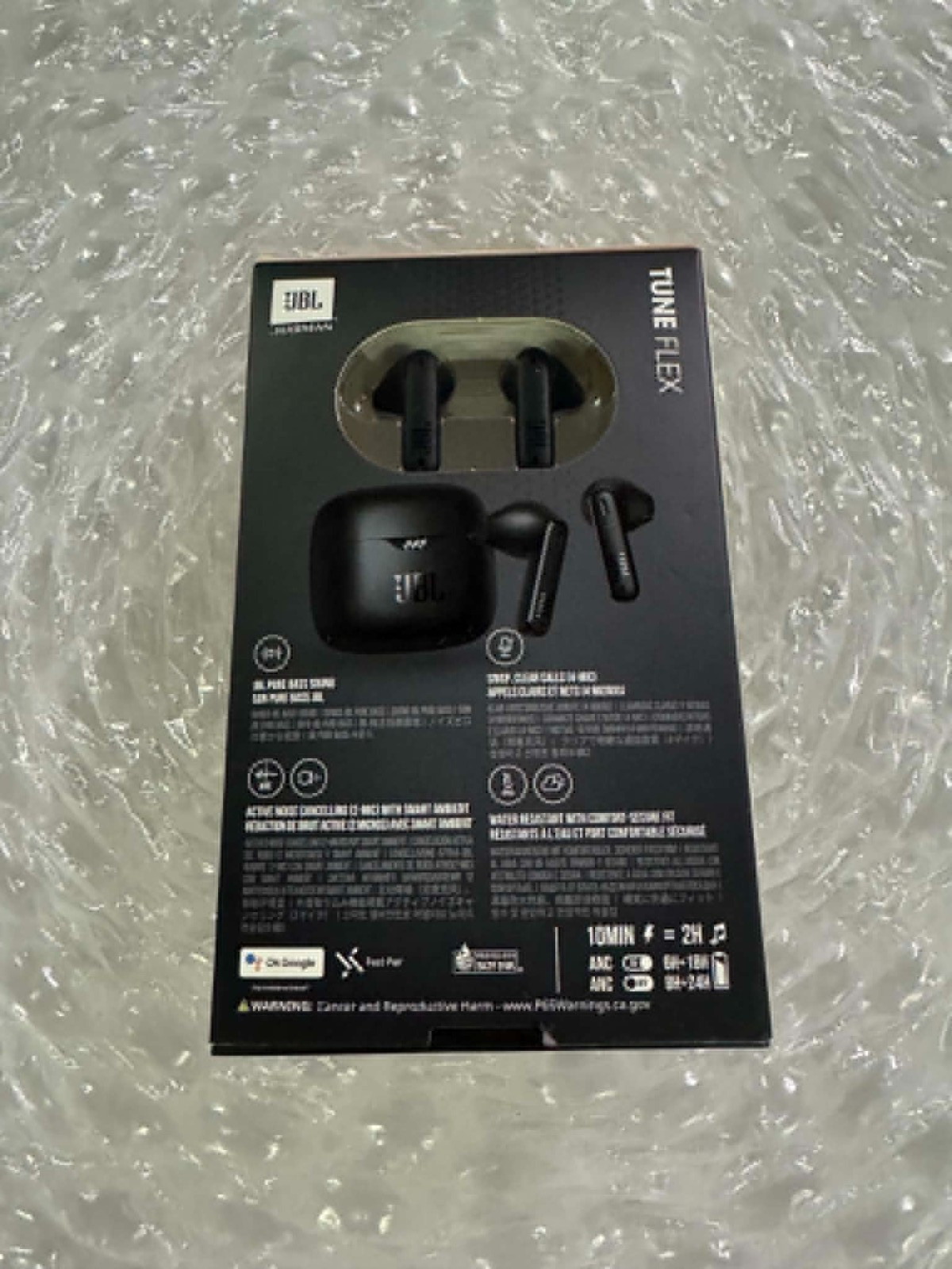 JBL Tune Flex | True Wireless Earbuds, Active Noise Canceling – Black