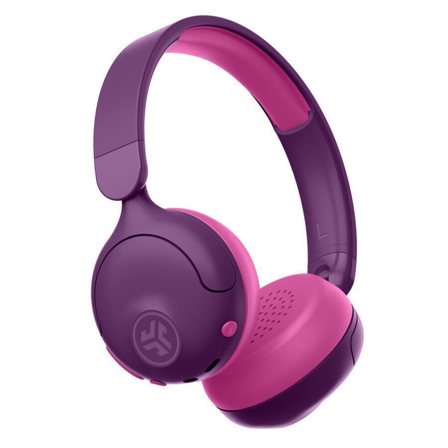 JLab JBuddies Folding Kids Wired Headphones Toddler Pink/Purple New Sealed