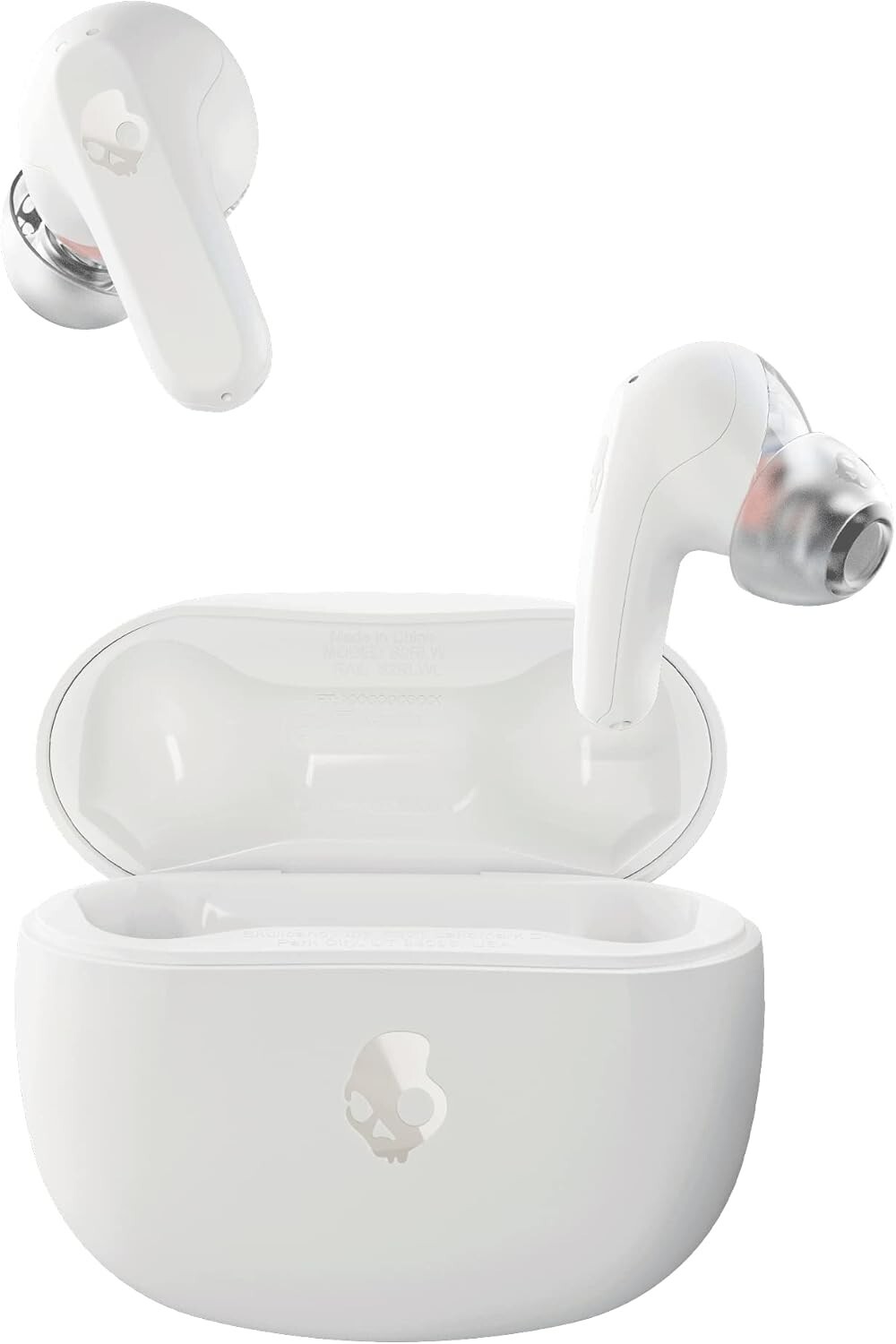 Skullcandy Rail In-Ear Wireless Earbuds (True Black)- (Certified Refurbished)