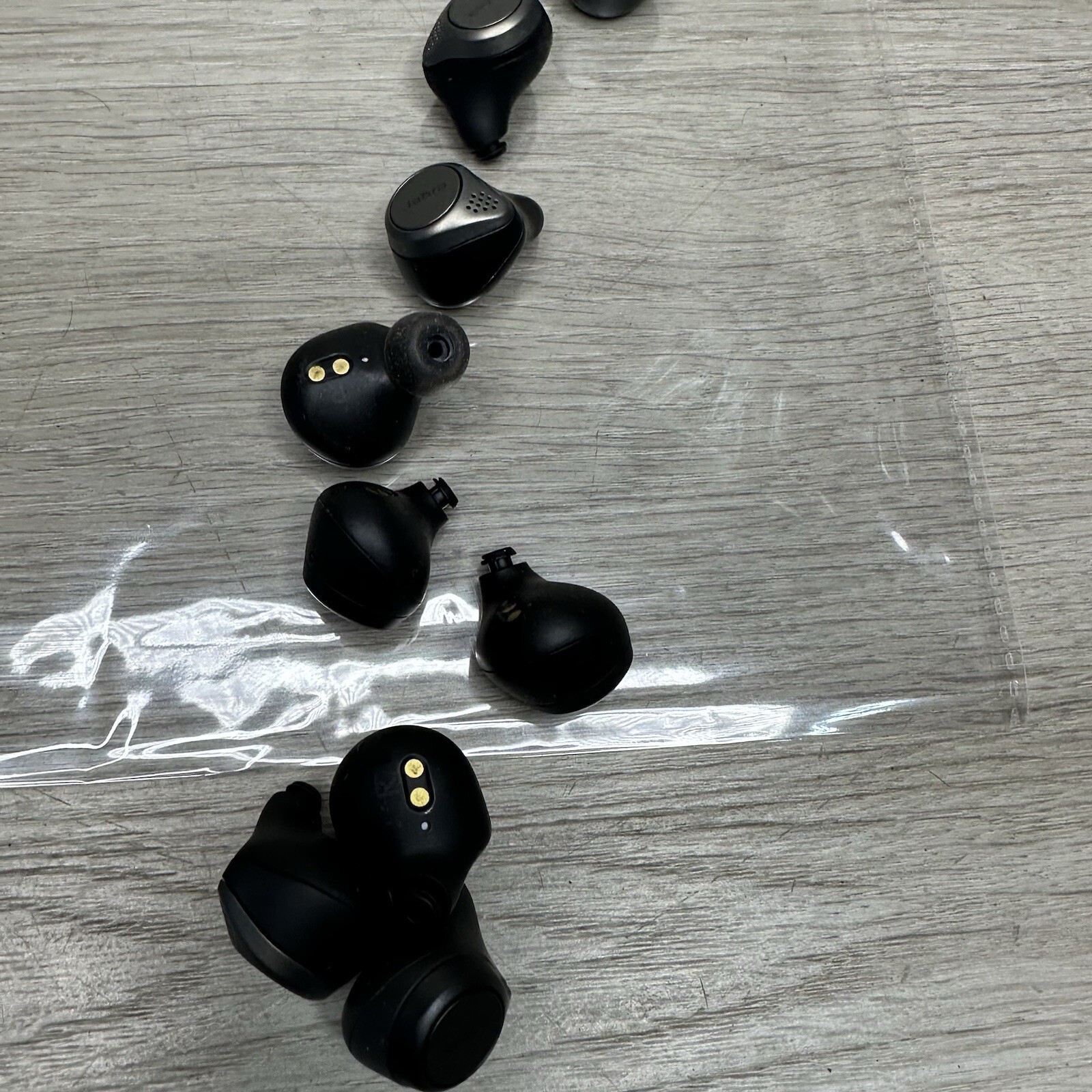 Lot of 4 Pairs + 6 Right Jabra Elite Active/ Elite 75t Wireless Earbuds Untested