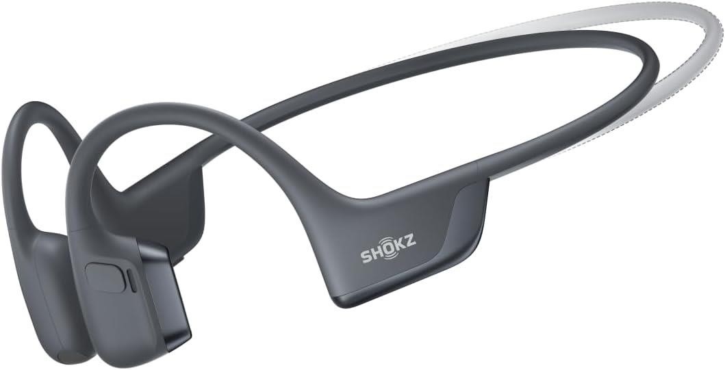 Shokz Openrun Pro 2 Bone Conduction Sports Headphones Black Excellent Condition