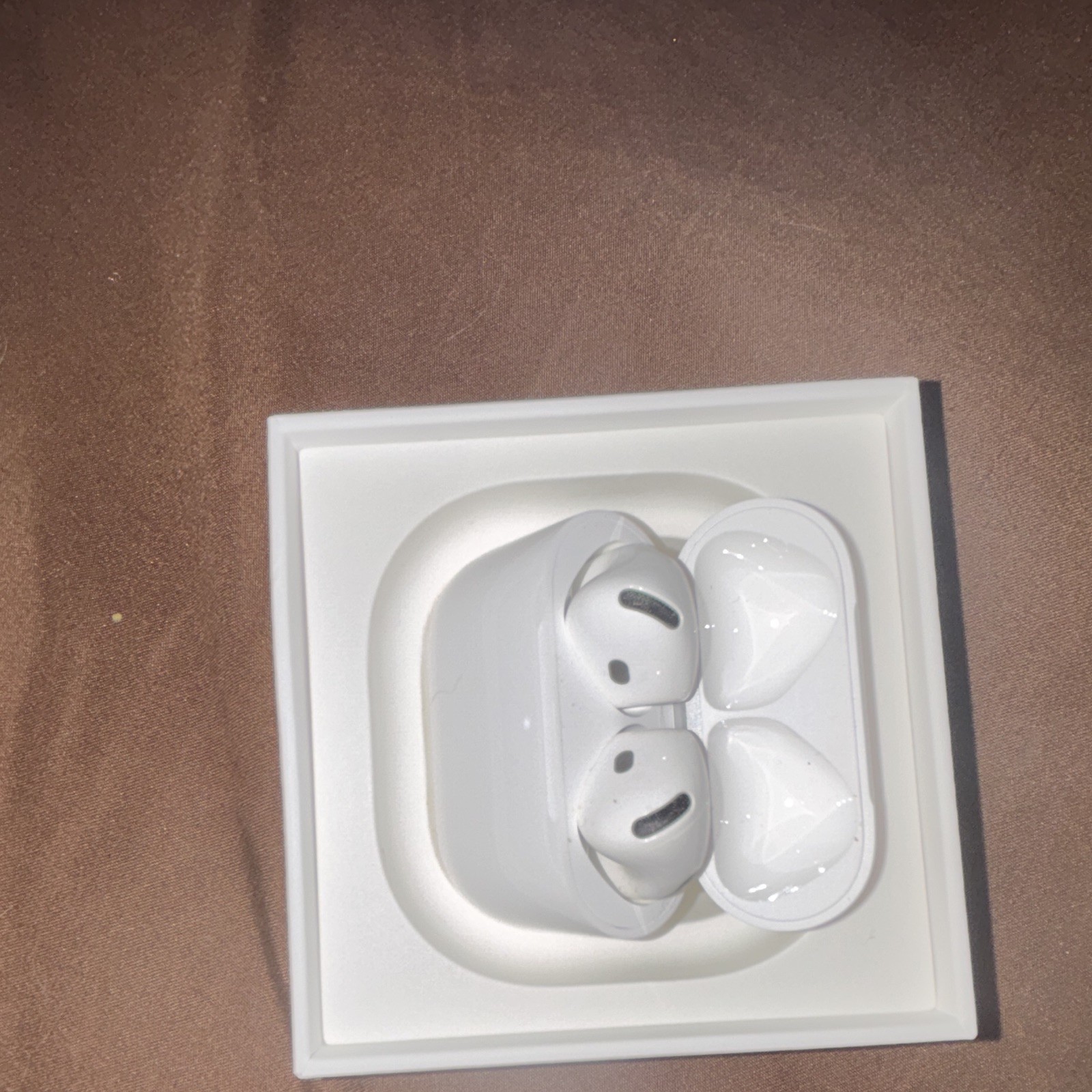 Apple AirPods 4 Wireless Bluetooth In-Ear Earbuds Built-In Mic White MXP63LL/A